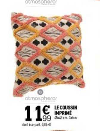 Le Coussin Imprimé