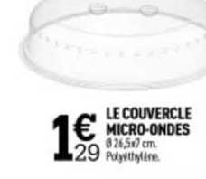 le couvercle micro-ondes