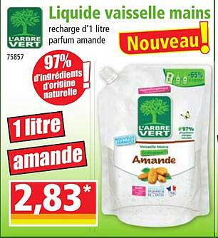 liquide vaisselle mains l'arbre vert