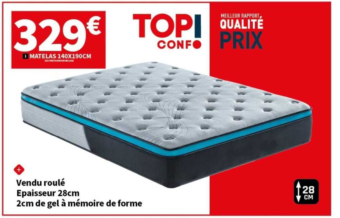 Matelas 140 X 190 Cm