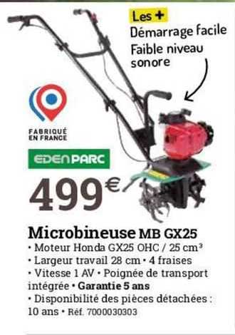 microbineuse mb gx25 eden parc