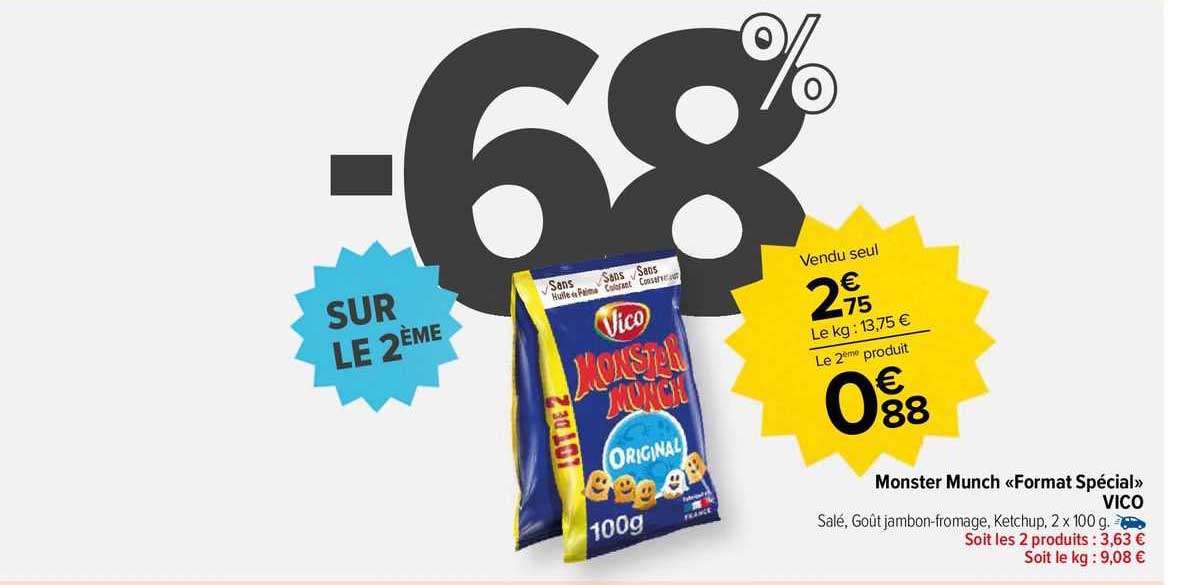 monster munch "format spécial" vico