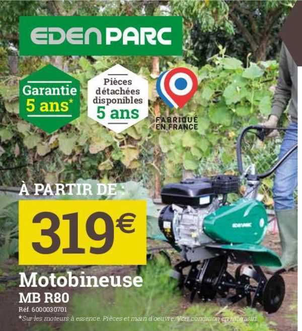 motobineuse mb r80 eden parc