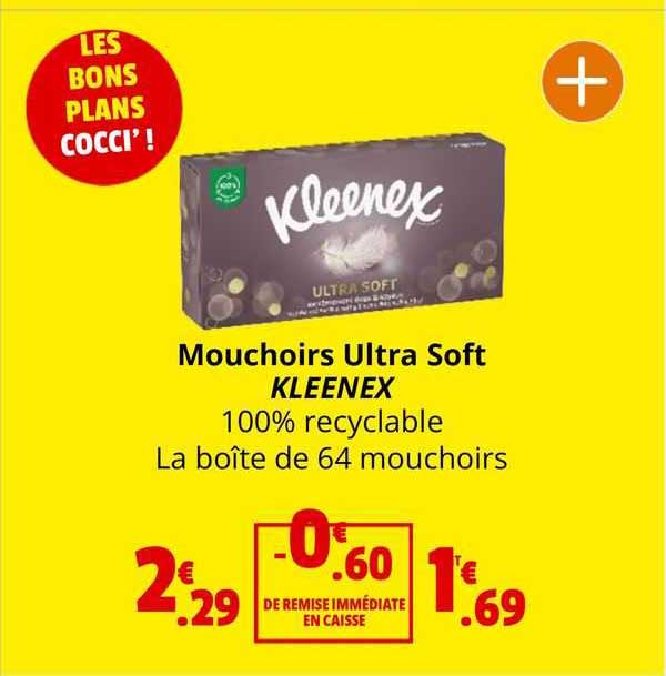 Mouchoirs Ultra Soft Kleenex