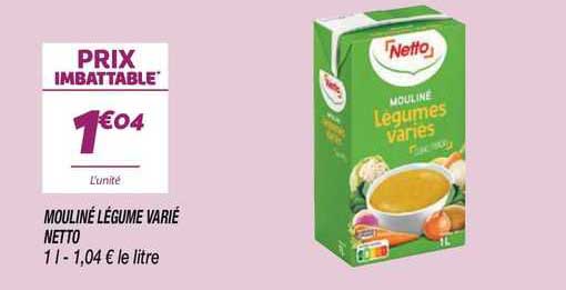 mouliné légume varié netto