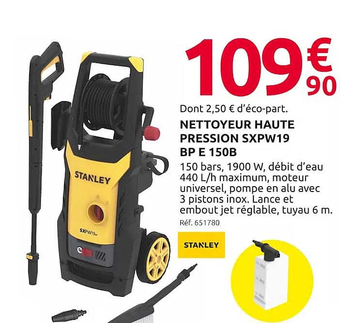 nettoyeur hautes pression sxpw19 bp e 150 b