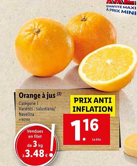 Orange à Jus