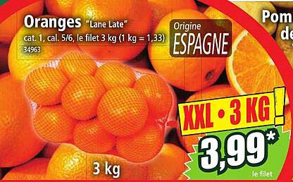 oranges "lane late"
