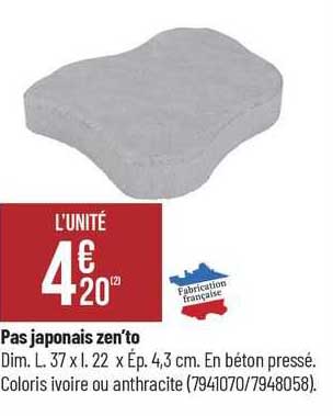 pas japonais zen'to