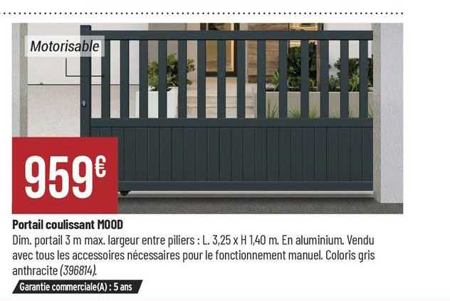 portail coulissant mood