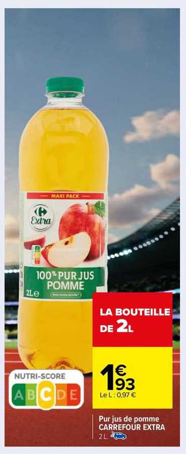 Pur Jus De Pomme Carrefour Extra