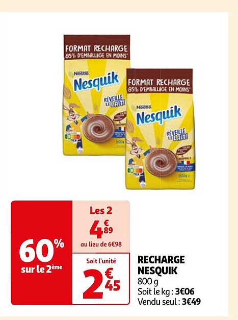 Recharge Nesquik