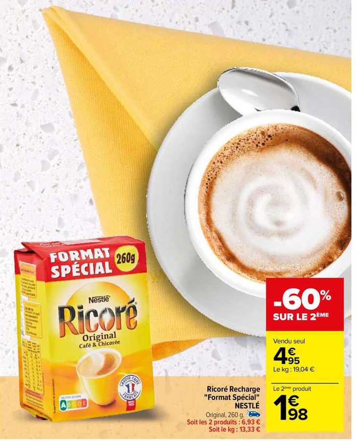 ricoré racharge "format spécial" nestlé