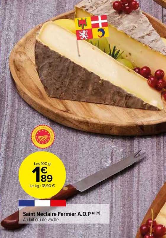 saint nectaire fermier a.o.p.