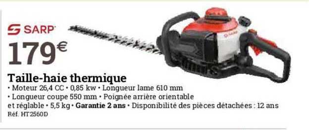 taille-haie thermique sarp