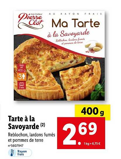 tarte à la savoyarde