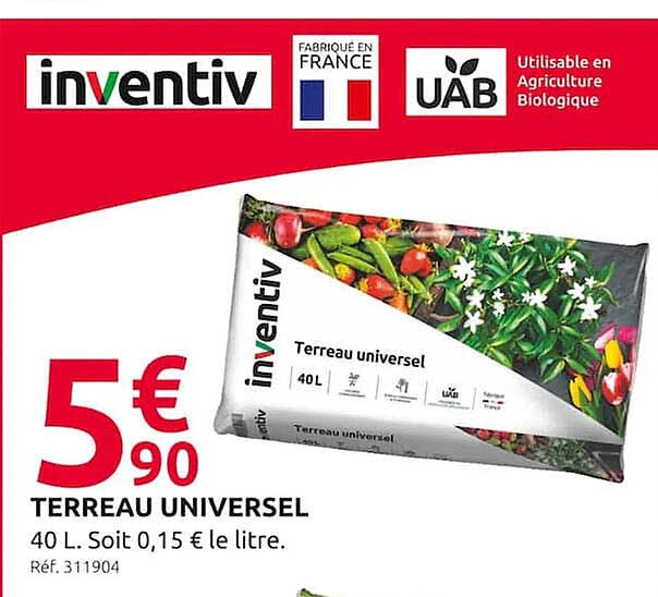 Terreau Universel Inventiv