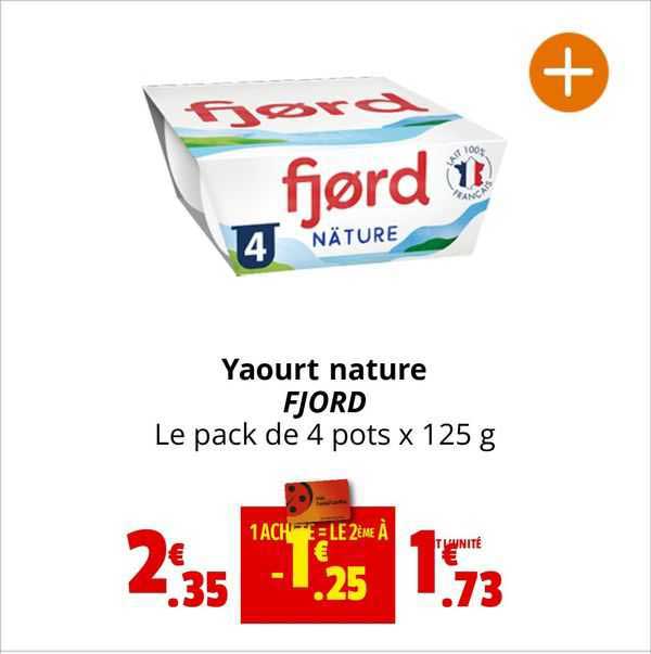 Yaourt Nature Fjord