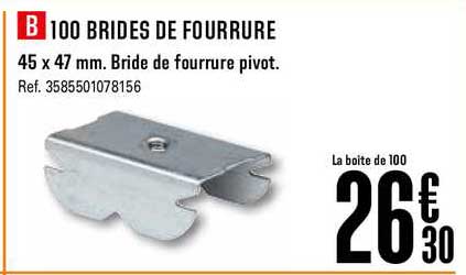 100 brides de fourrure