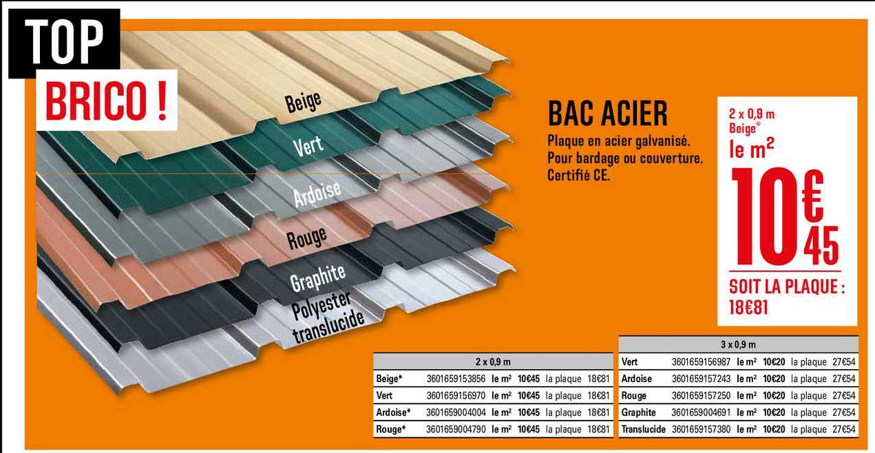 Bac Acier