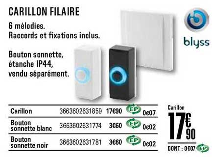 carillon filaire blyss