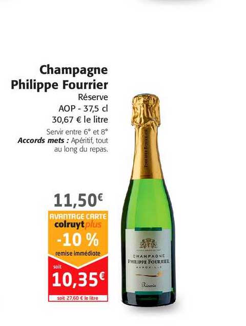 champagne philippe fourrier