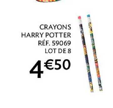 crayons harry potter