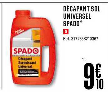 décapant sol universel spado