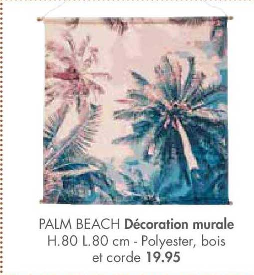 décoration murale palm beach