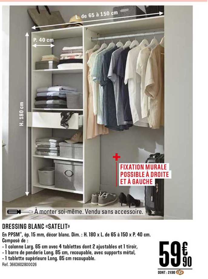 Dressing Blanc Satelit