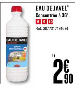 Eau De Javel Concentrée à 36°