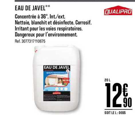 Eau De Javel Qualipro