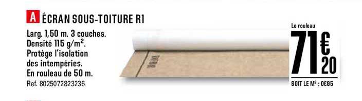 écran sous toiture r1