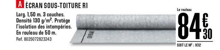 écran sous toiture r1