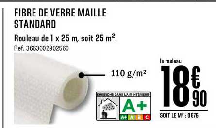 Fibre De Verre Maille Standard