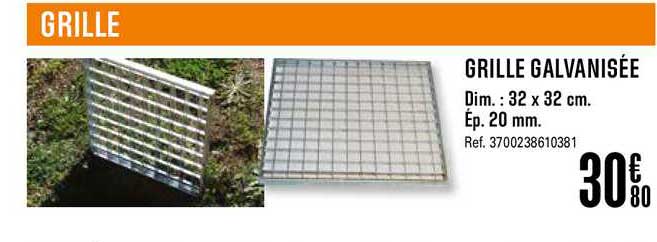 Grille Galvanisée