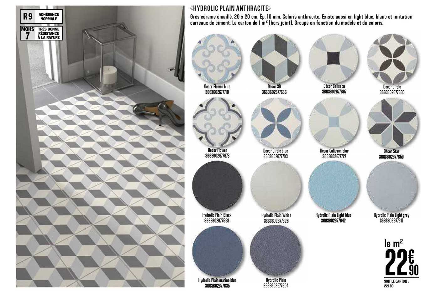 Hydrolic Plain Anthiracite