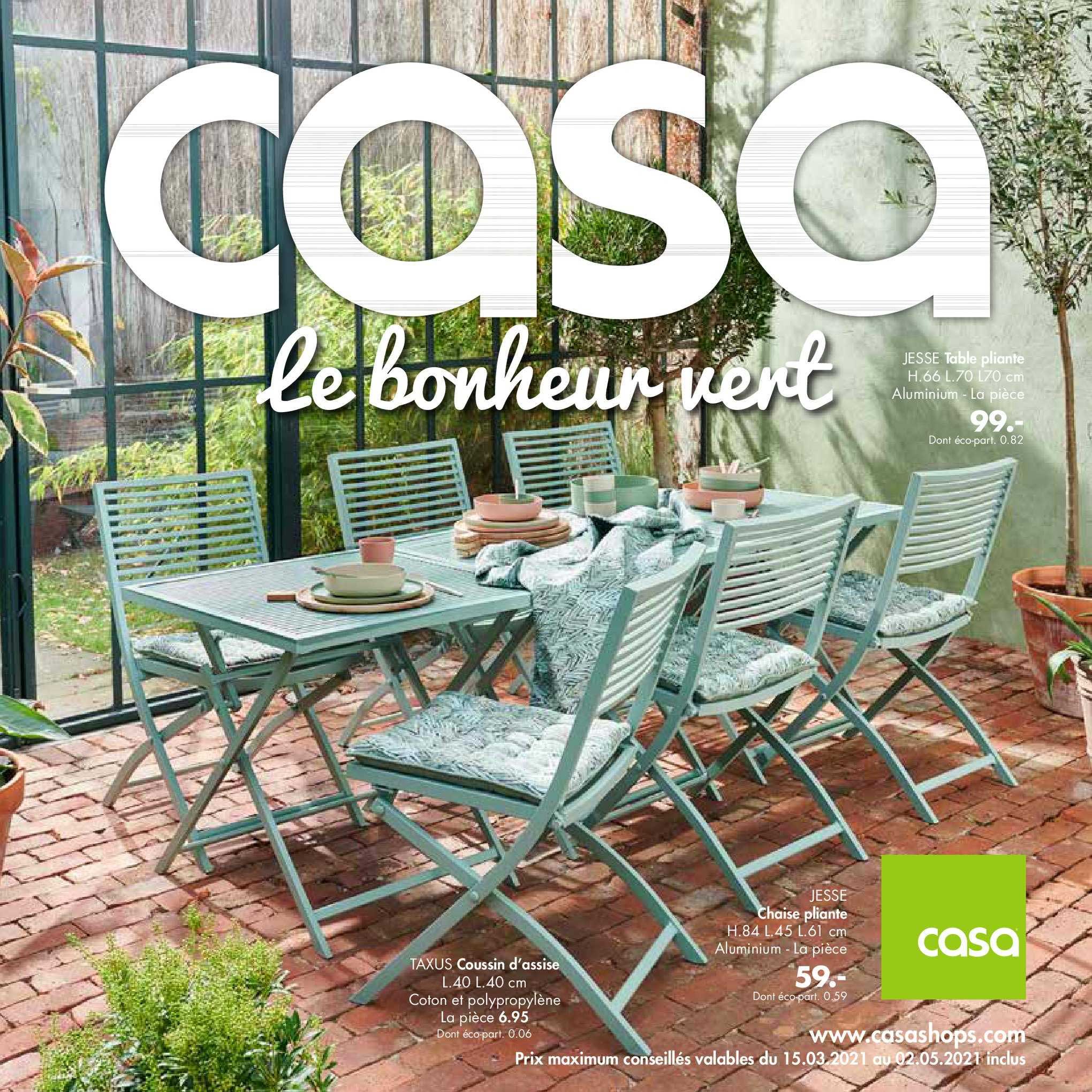 jesse table pliante, jesse chaise pliante, taxus coussin d'assise