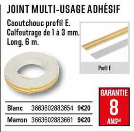 joint multi usage adhésif