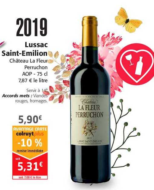 lussac saint-emilion château la fleur perruchon
