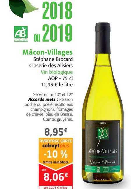 mâcon-villages stéphane brocard closerie des alisiers