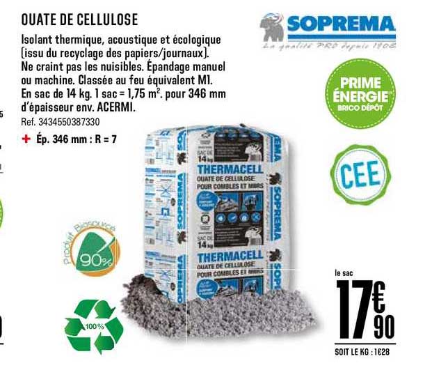 ouate de cellulose soprema
