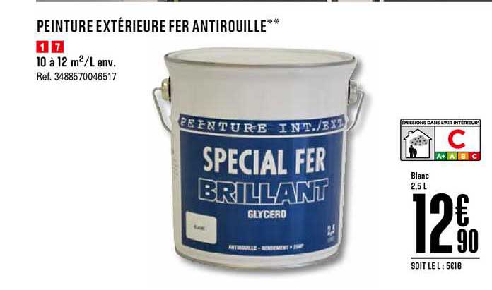 Peinture Extérieure Fer Antirouille