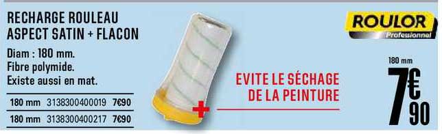 recharge rouleau aspect satin + flacon roulor