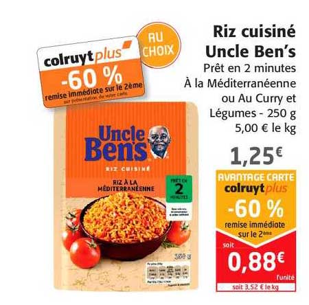 Riz Cuisiné Uncle Ben's