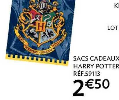 sacs cadeaux harry potter