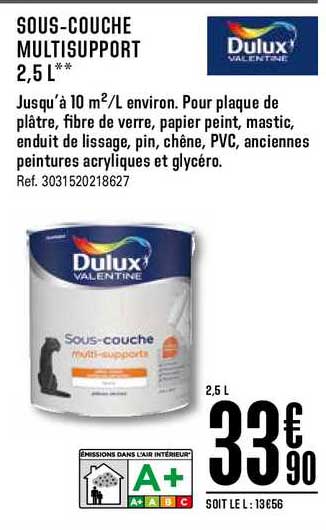 sous couche multisupport dulux valentine
