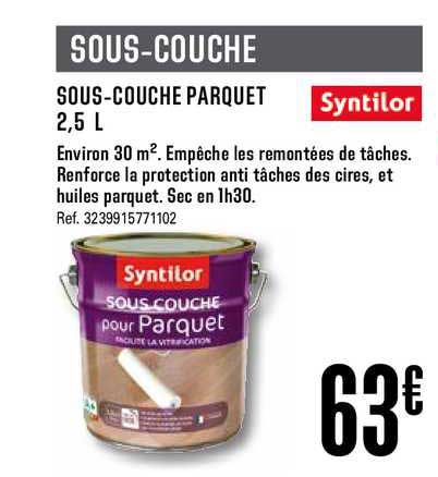 sous couche parquet syntilor