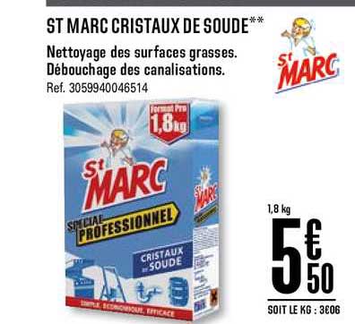 St Marc Cristaux De Soude