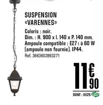 suspension varennes